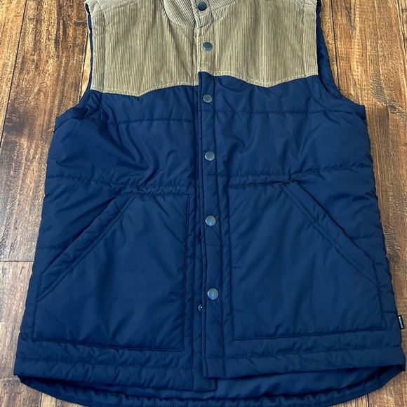 Union Nordstrom Nylon Corduroy Sleeveless Vest M - Picture 6 of 9